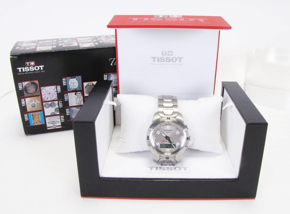 Gentleman's Tissot Touch Smart Watch (1 of 4)