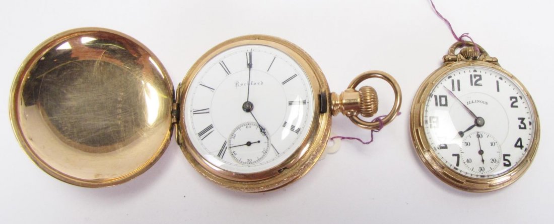 Two Pocket Watches, Illinois, Rockford (1 of 8)