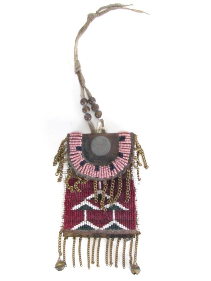Native American Beaded Strike-A-Lite Bag (1 of 2)