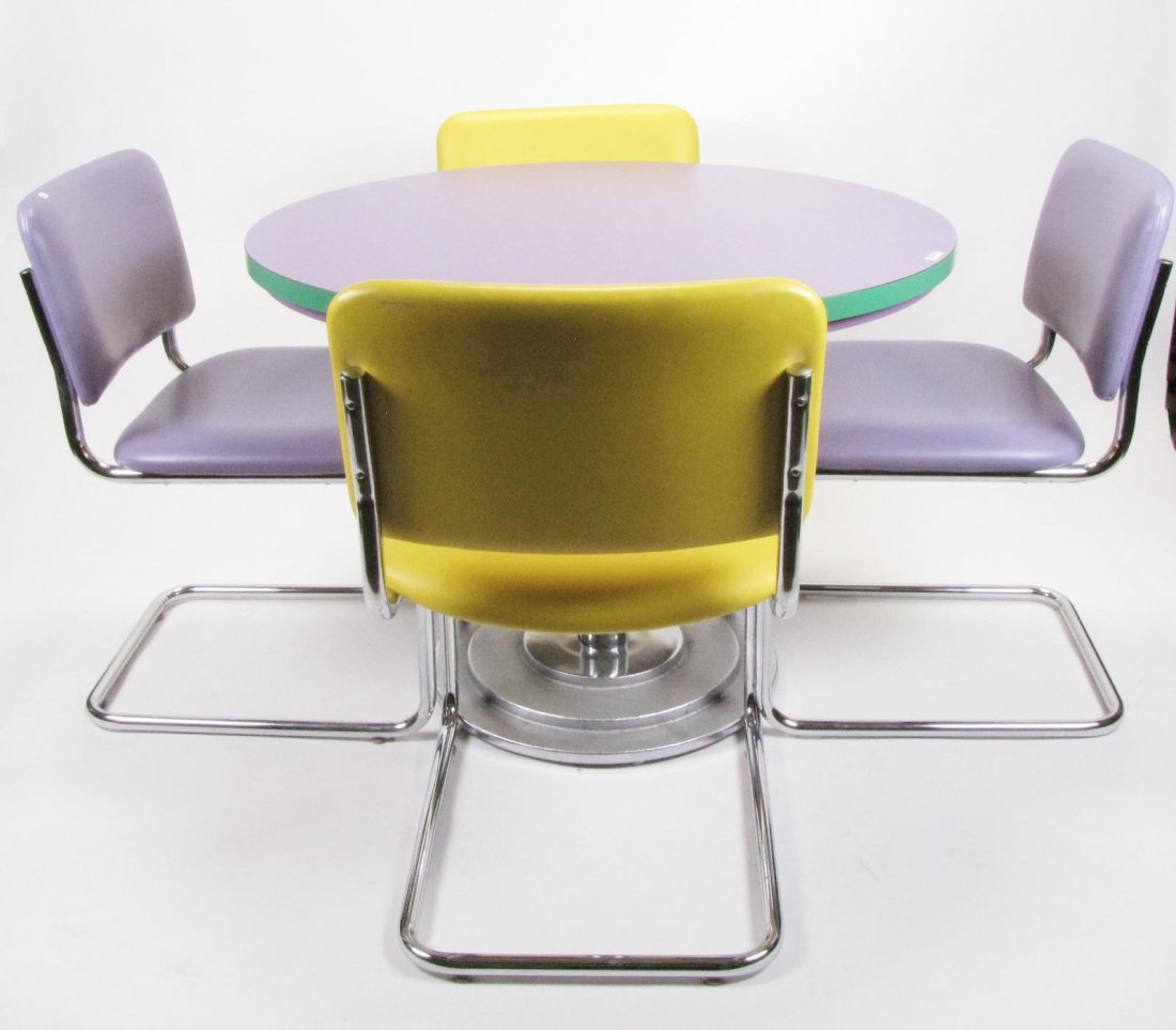 Lowenstein Modern Design Chairs, with Table (1 of 2)
