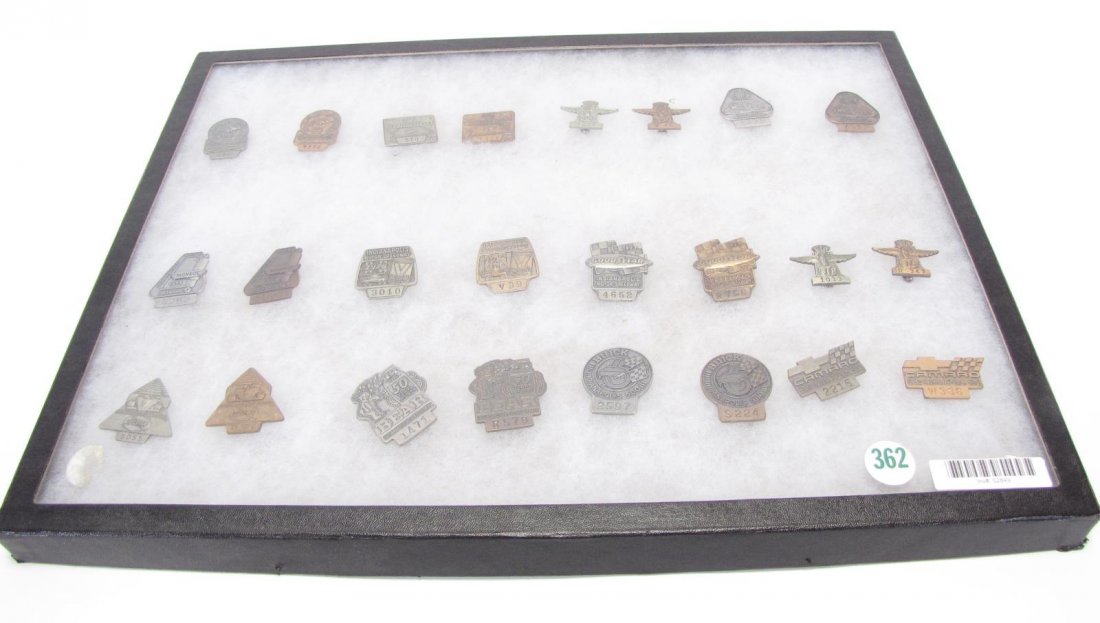 Collection of Indianapolis 500 Pit Badges (1 of 6)