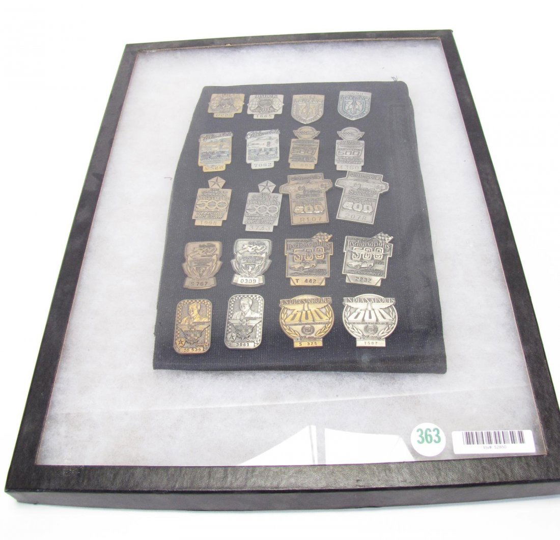 Collection of Indianapolis 500 Pit Badges (1 of 7)