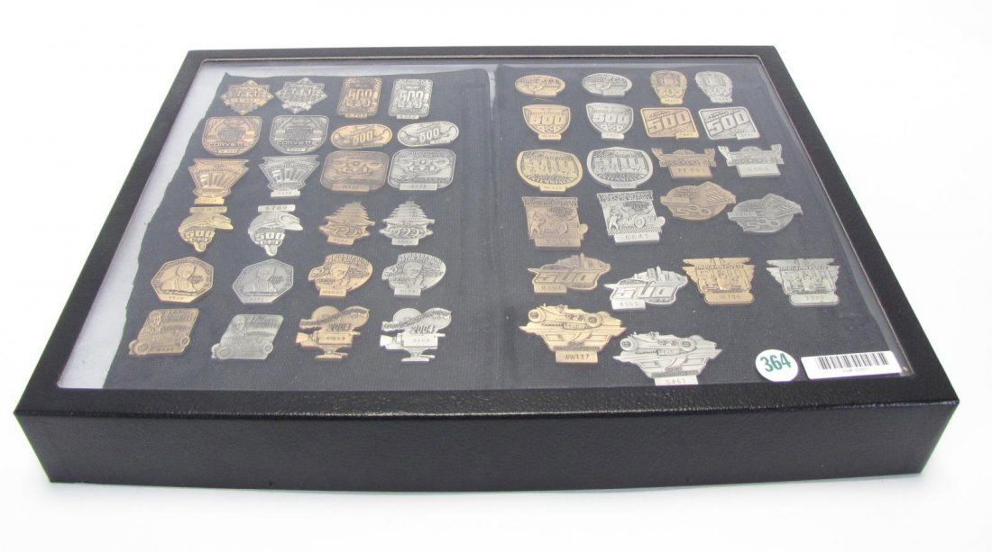 Collection of Indianapolis 500 Pit Badges (1 of 8)