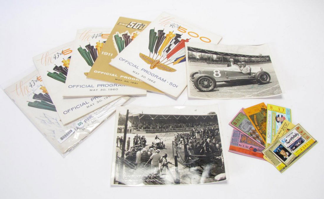 Vintage Indianapolis 500 Ephemera (1 of 4)