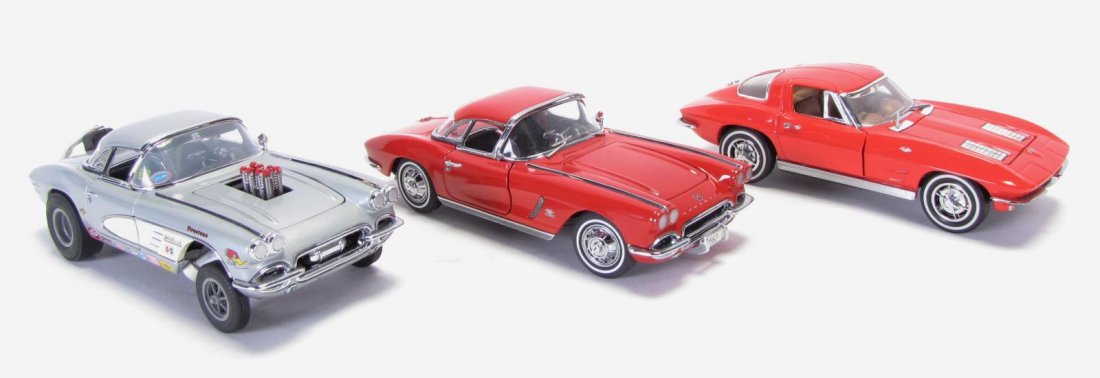 Three Danbury & Franklin Mint Die Cast Cars (1 of 4)