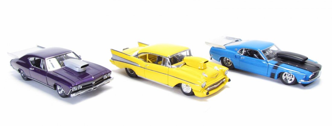 Three Danbury Mint Die Cast Cars (1 of 4)