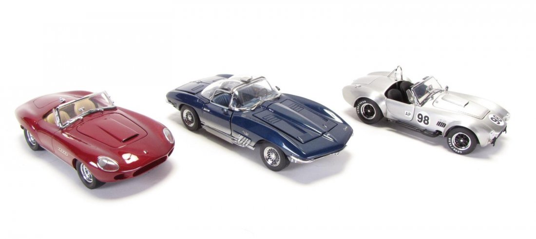 Three Franklin Mint Die Cast Cars (1 of 4)