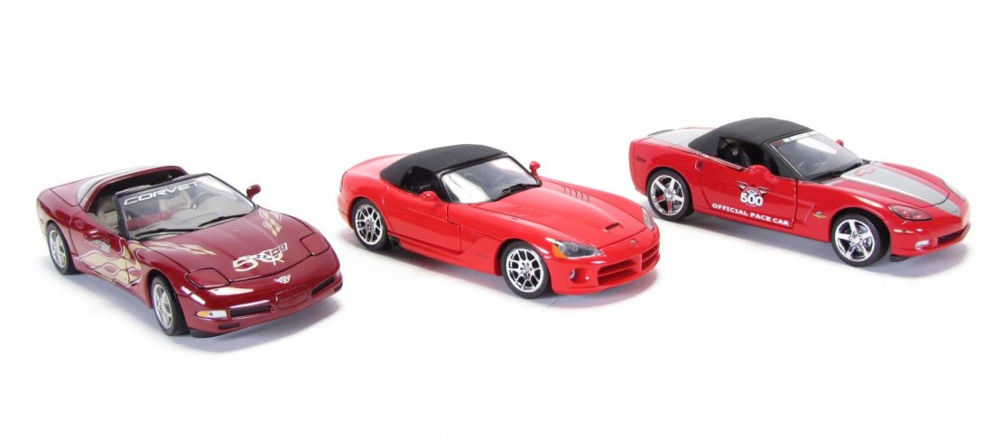 Three Franklin Mint Die Cast Cars (1 of 4)