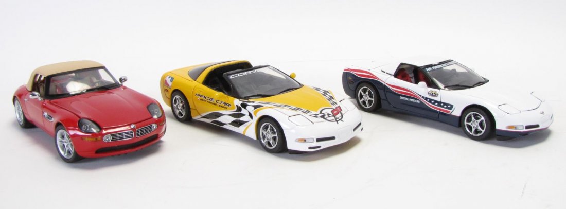 Three Franklin Mint Die Cast Cars (1 of 4)