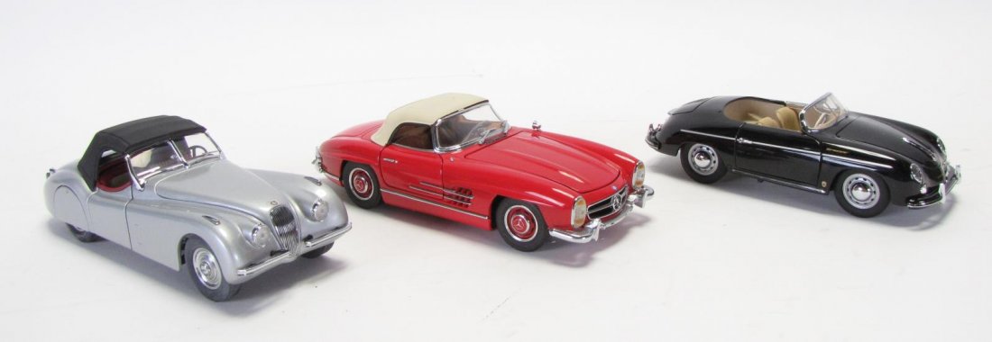 Three Franklin Mint Die Cast Cars (1 of 4)