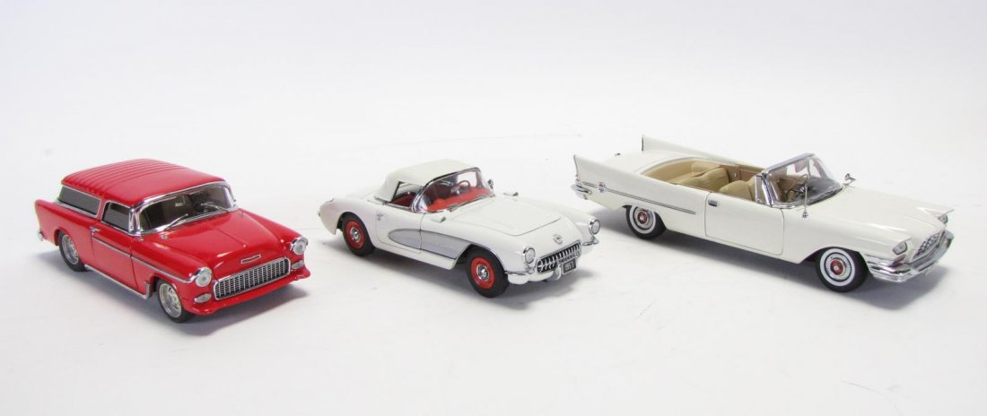 Three Danbury Mint Die Cast Cars (1 of 4)