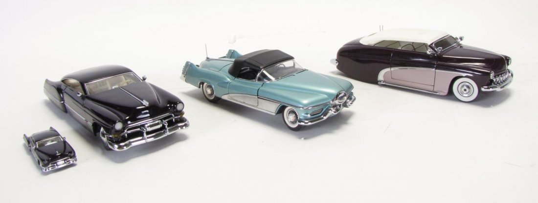 Three Die Cast Model Cars (1 of 4)
