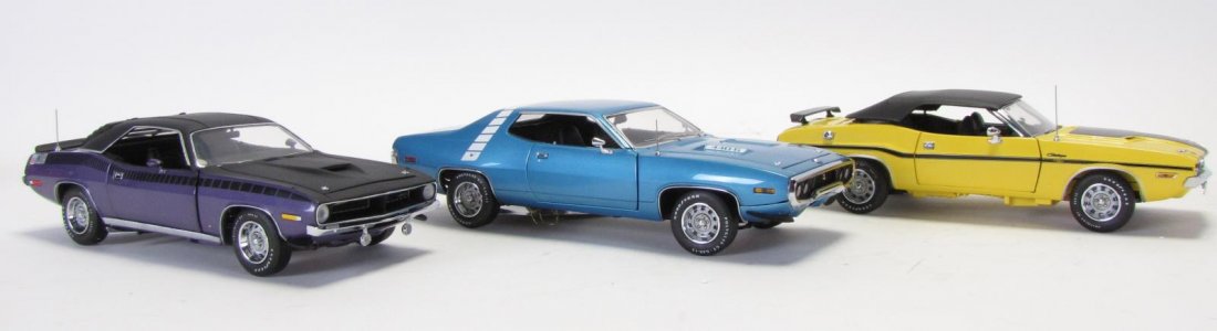 Three Franklin Mint Die Cast Cars (1 of 4)