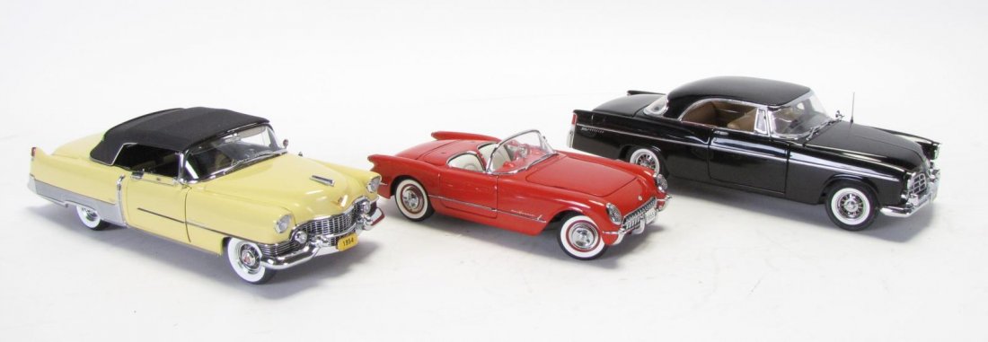 Three Danbury Mint Die Cast Cars (1 of 4)