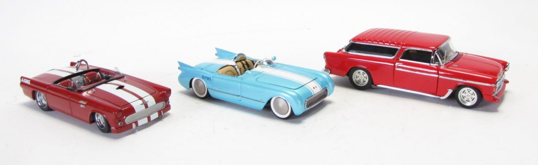 Three Danbury Mint Die Cast Cars (1 of 4)