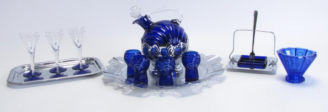 Group of Farber Brothers Krome Kraft Barware (1 of 6)