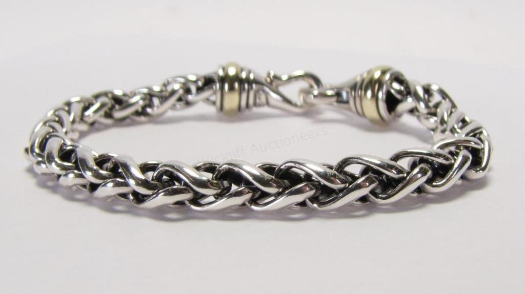 David Yurman Sterling/18K Bracelet (1 of 3)