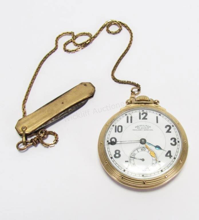 Hamilton Railway Special 950B Pocket Watch (1 of 5)