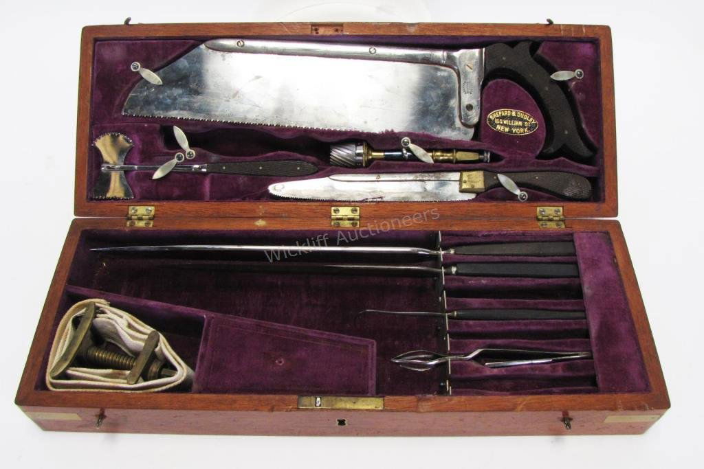 Antique Shepard and Dudley Surgical Kit (1 of 3)