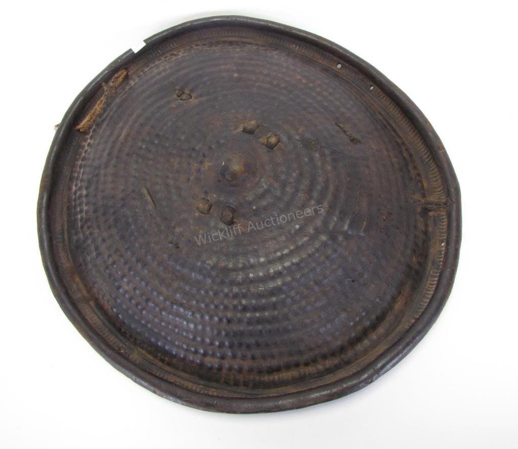 Ethiopian Leather Shield (1 of 3)