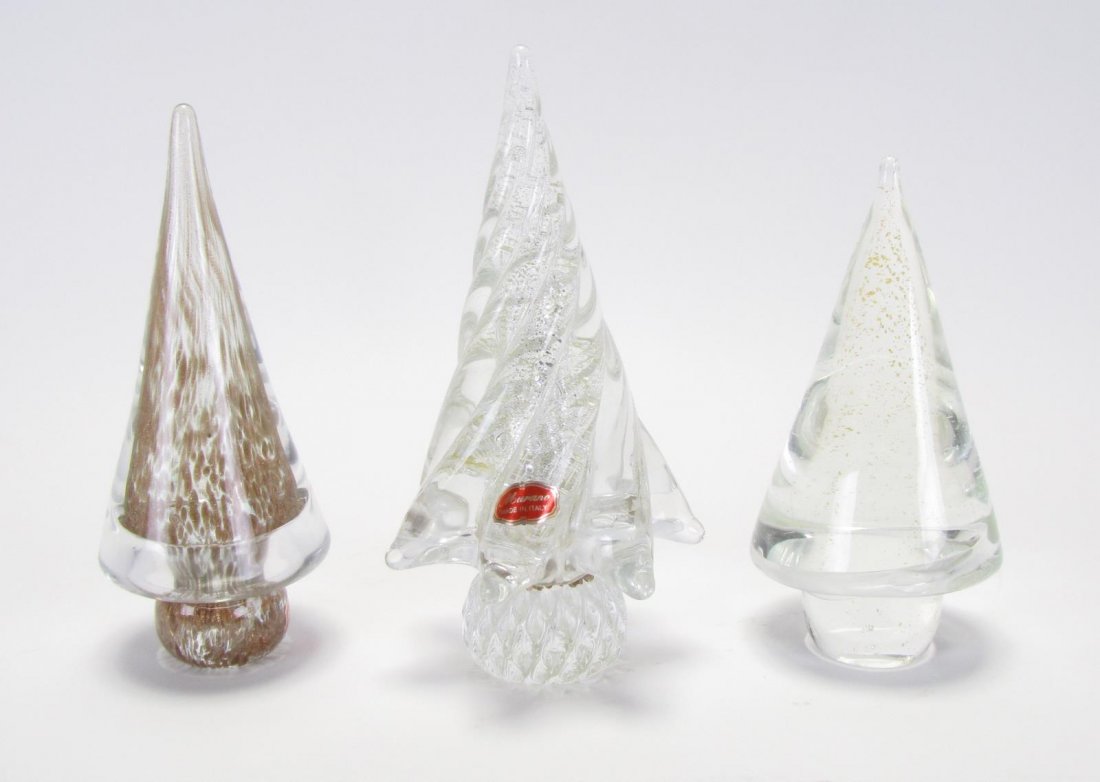 Three Murano Glass Trees (1 of 7)