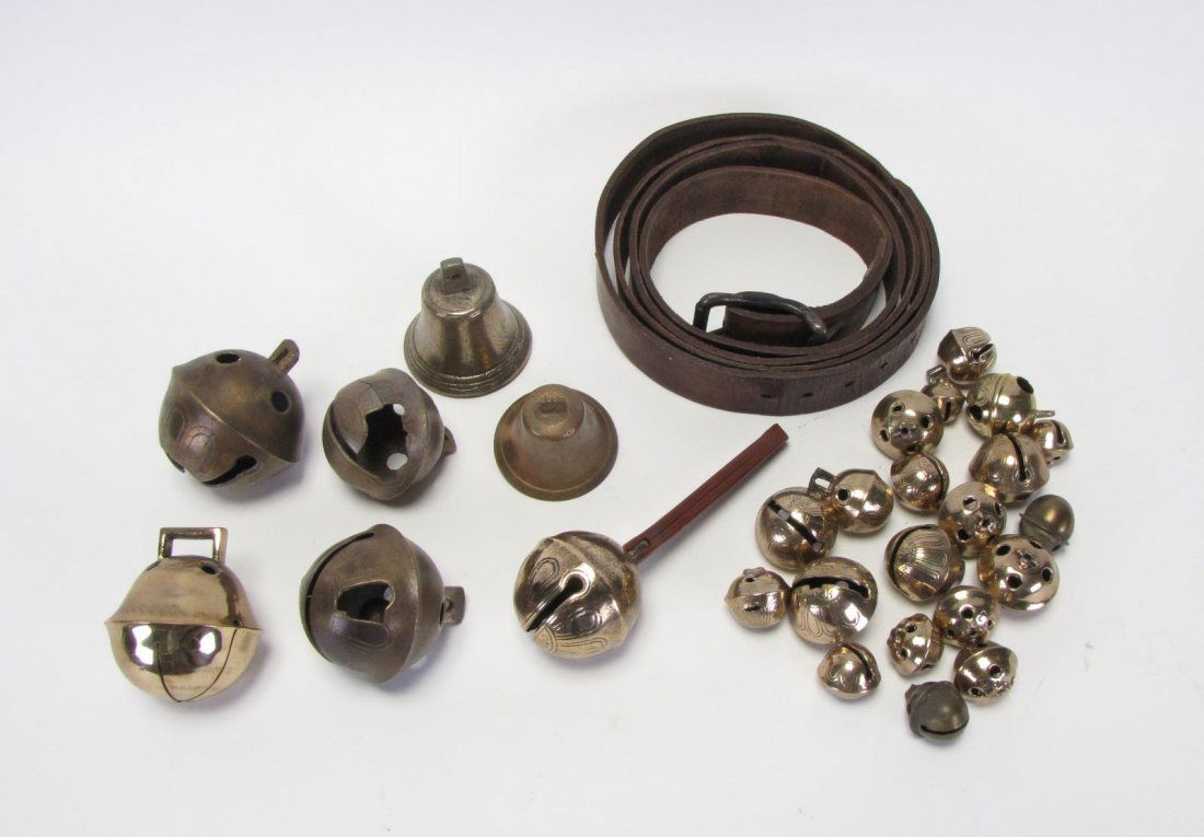 Group of Antique Brass Bells (1 of 4)