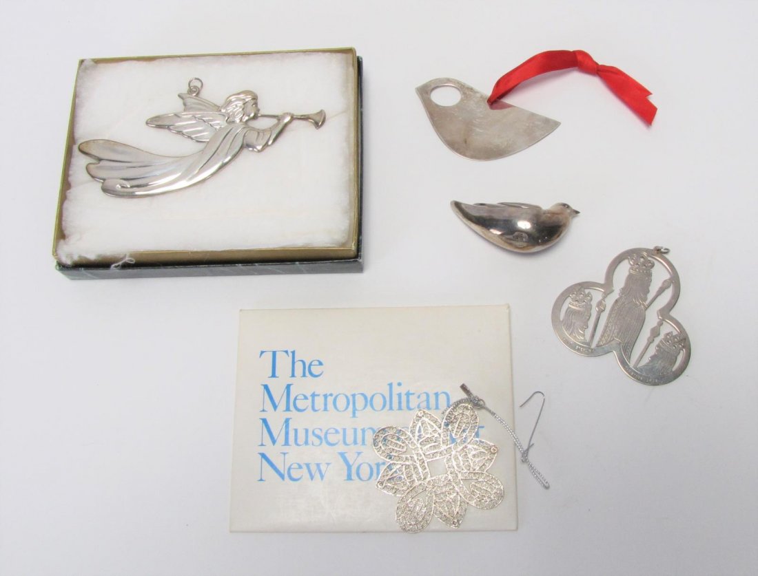 Group of Sterling Ornaments (1 of 8)