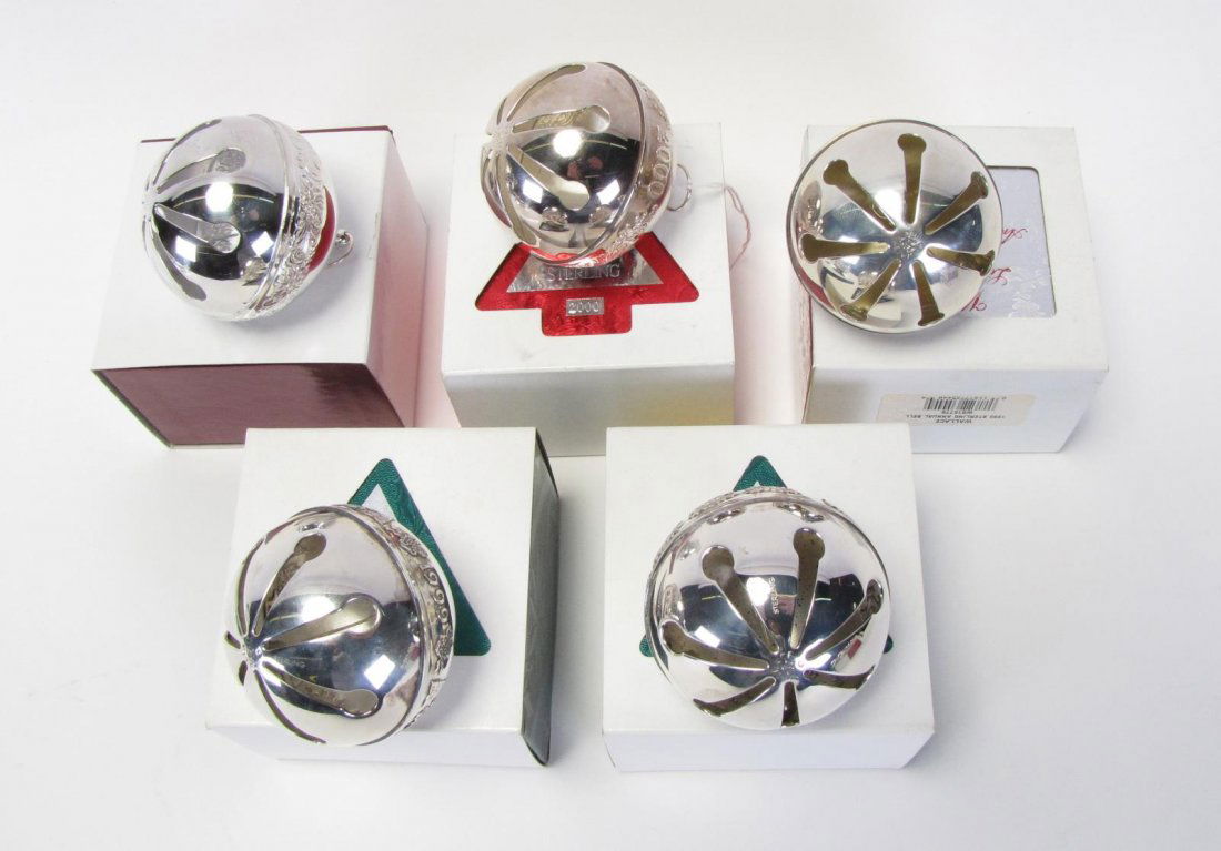 Five Sterling Wallace Annual Sleigh Bells (1 of 8)