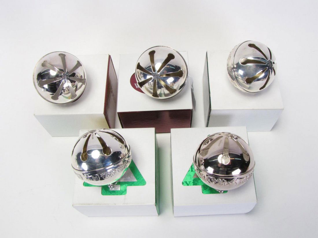 Five Sterling Wallace Annual Sleigh Bells (1 of 3)