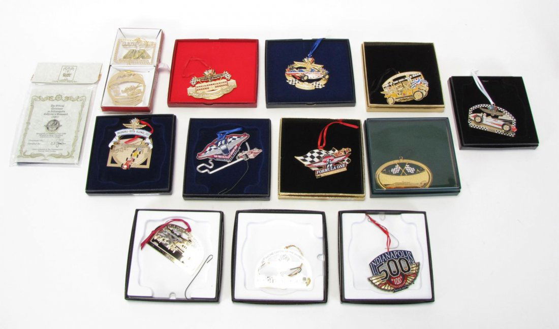 Group of Indianapolis Motor Speedway Ornaments (1 of 9)