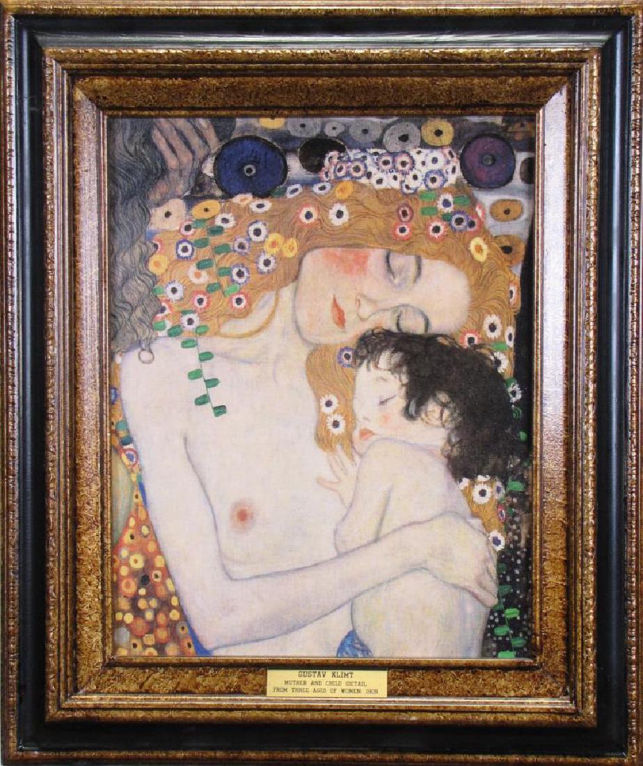 Giclee, After Gustav Klimt, "Mother and Child..." (1 of 2)