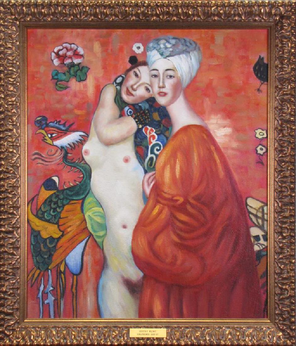 Giclee, After Gustav Klimt, "Girlfriends" (1 of 2)