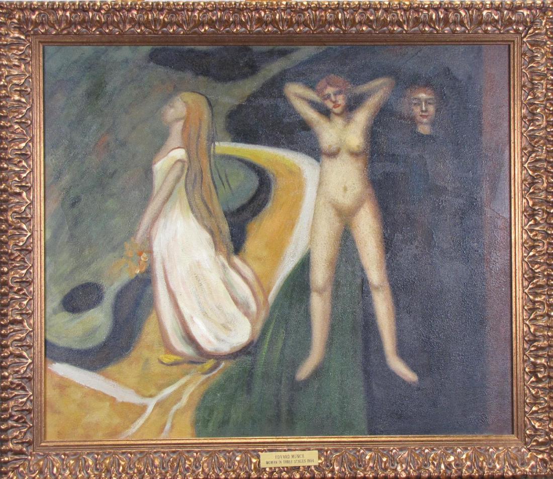 Giclee After Edvard Munch, "Woman in Three Stages" (1 of 2)
