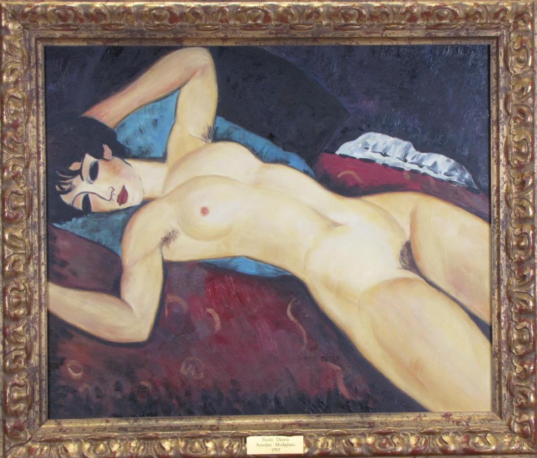 Giclee, After Modigliani, "Nu Couche" (1 of 2)