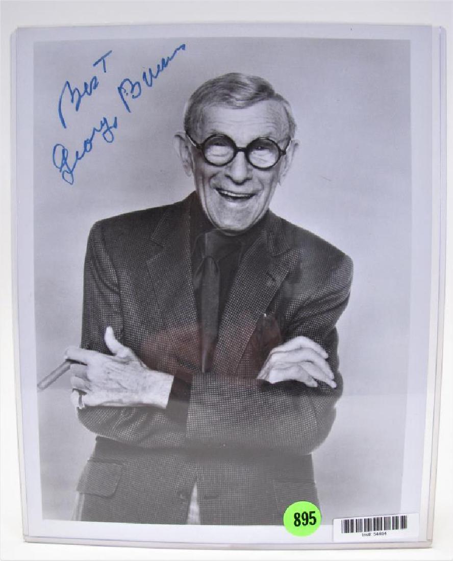 George Burns Autographed Photo (1 of 2)