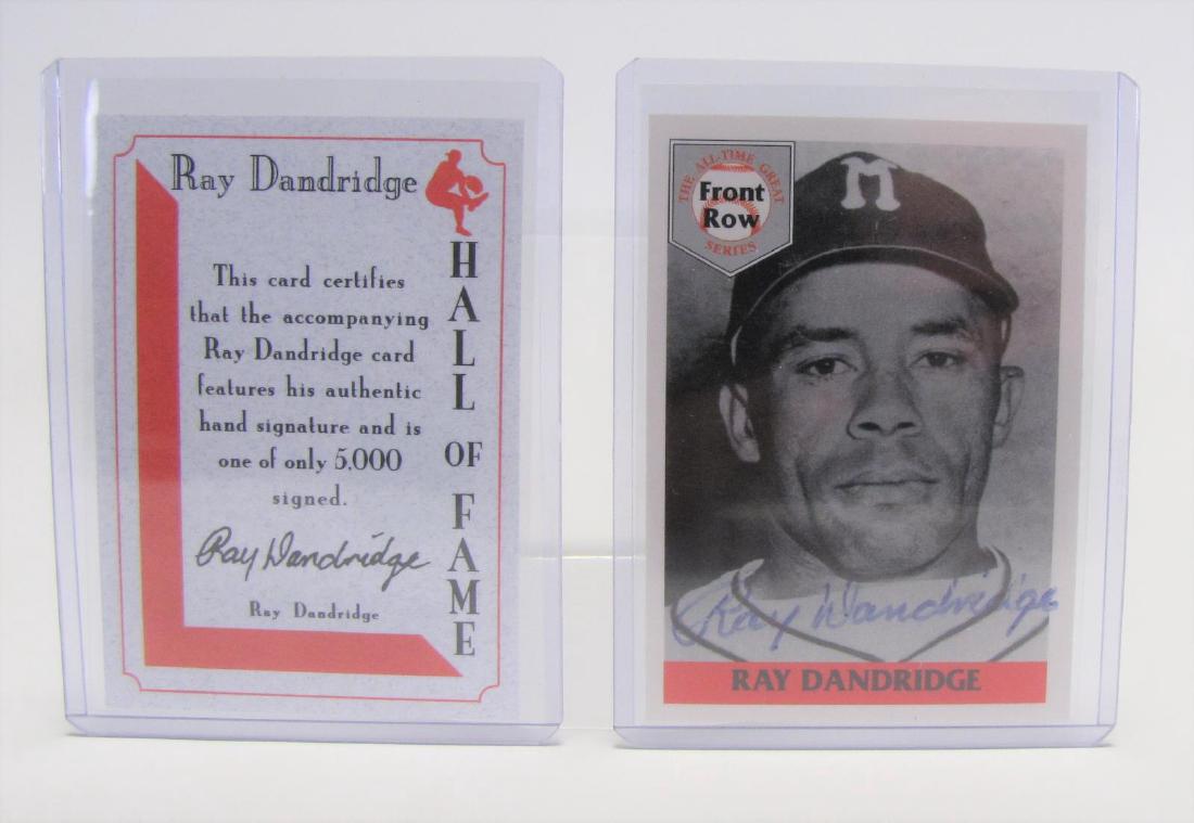 Ray Dandridge Autographed Baseball Card (1 of 4)