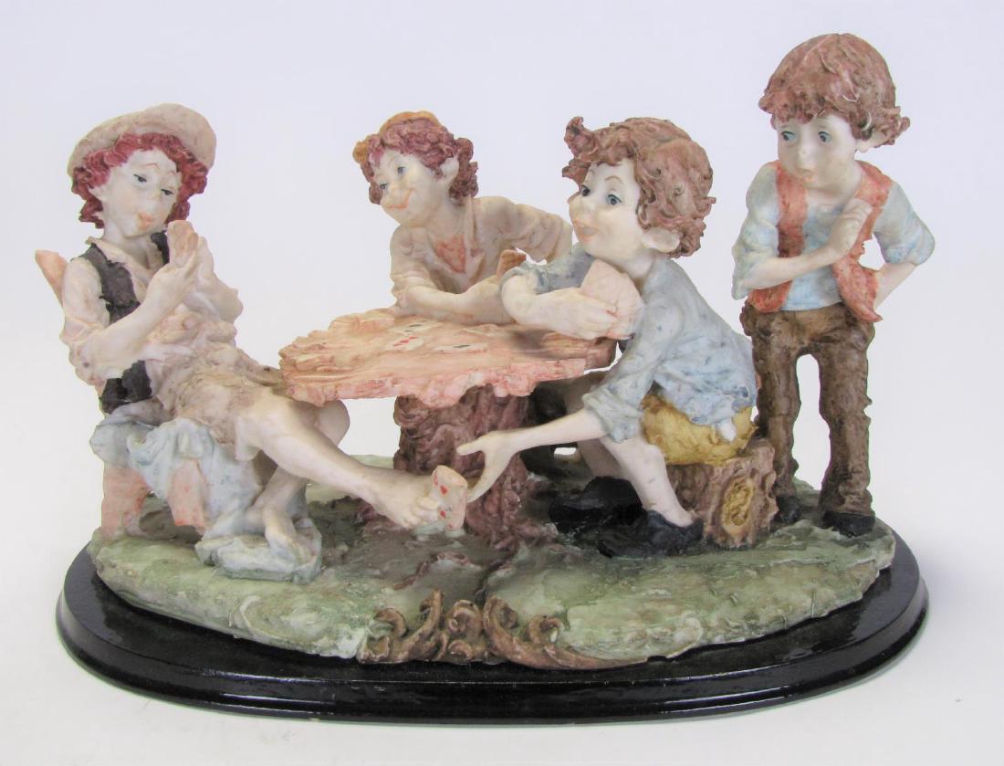 Giuseppe Armani "The Cheaters" Figural Grouping (1 of 9)