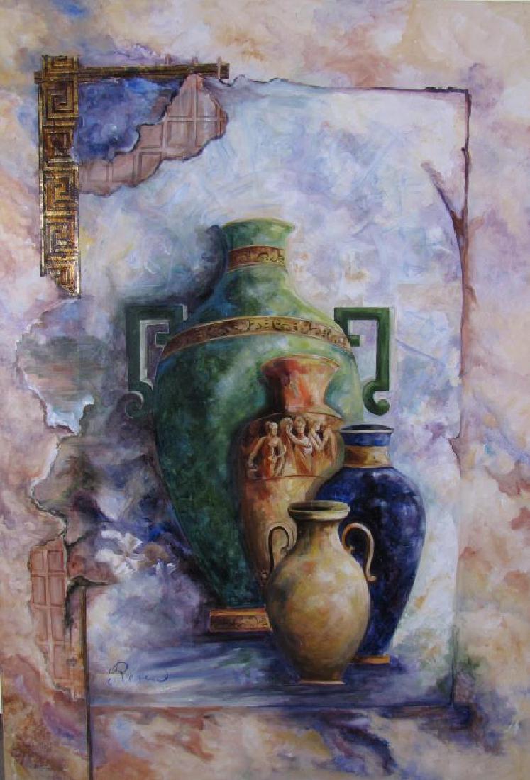 Raven 66x46 Acry/C Urns and Ruins (1 of 2)