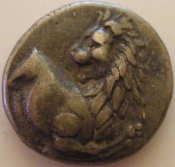 AR Silver Hemidrachm Thrace, Cherronesos. Circa 400-350 (1 of 2)