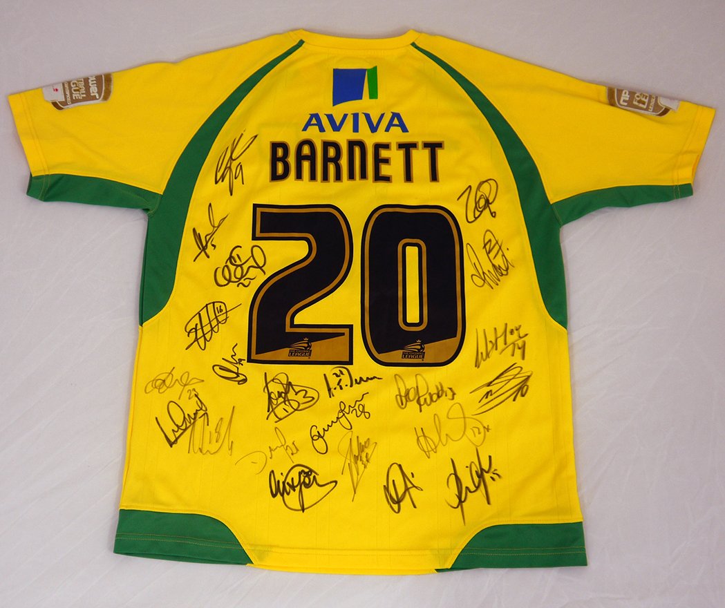 Leon Barnett - Norwich FC Worn & Signed (1 of 2)