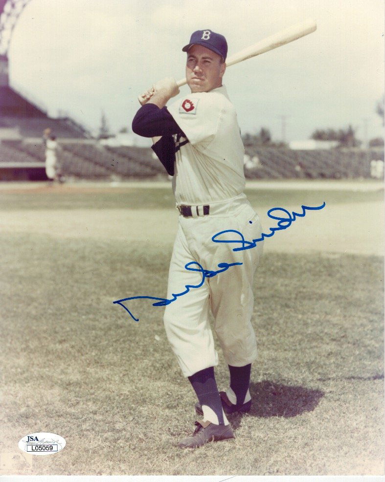 Duke Snider - Signed 8x10 JSA Authenticated (1 of 1)