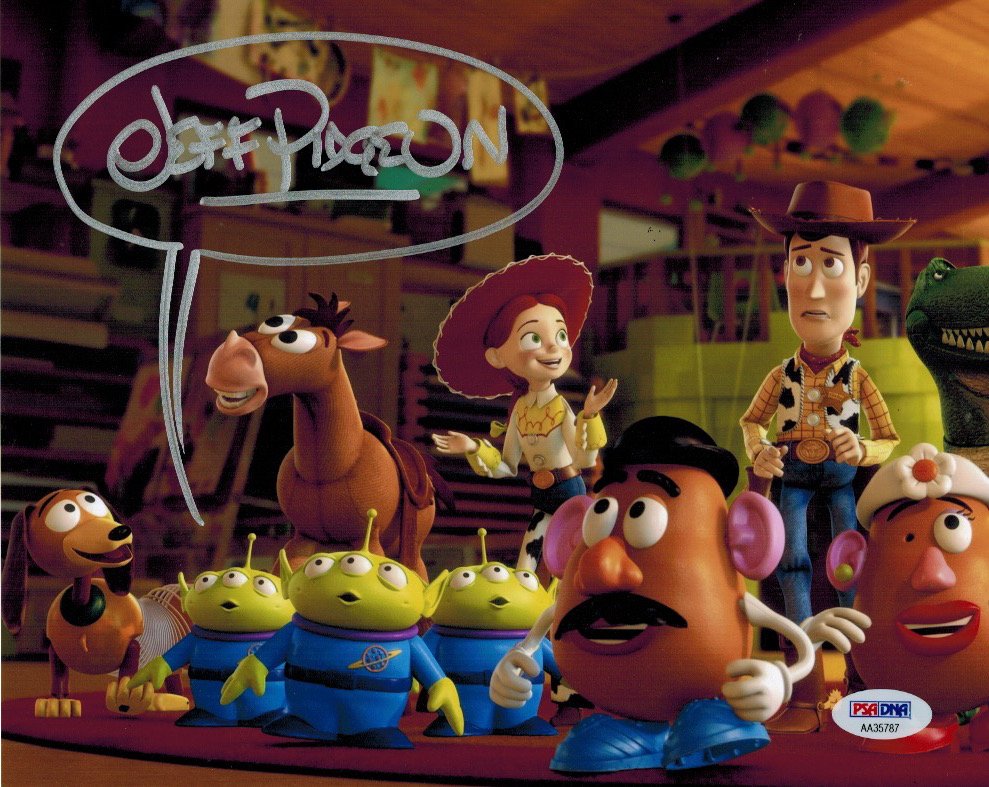 Disney/Pixar signed Jeff Pidgeon 8x10 POA (1 of 1)