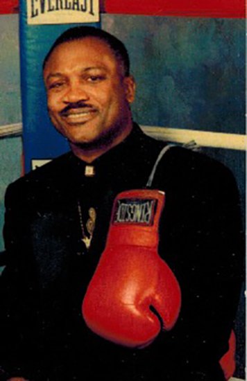 A Signed 'Smokin' Joe Frazier' business card (1 of 2)