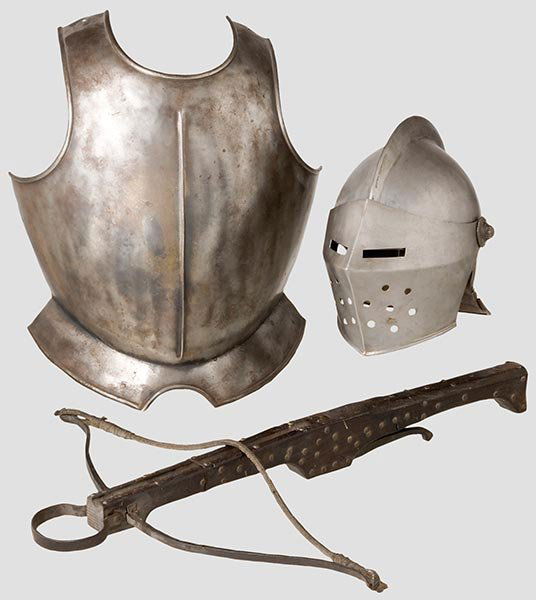 Visierhelm und Harnischbrust, (1 of 1)