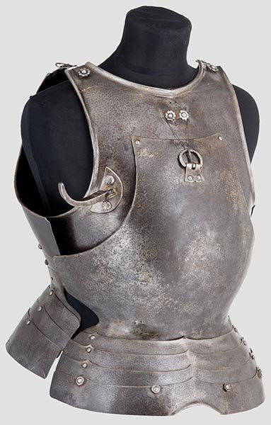 Gotische Harnischbrust und -rücken, (1 of 4)