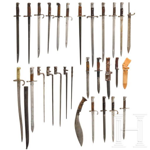 27 International Bayonets