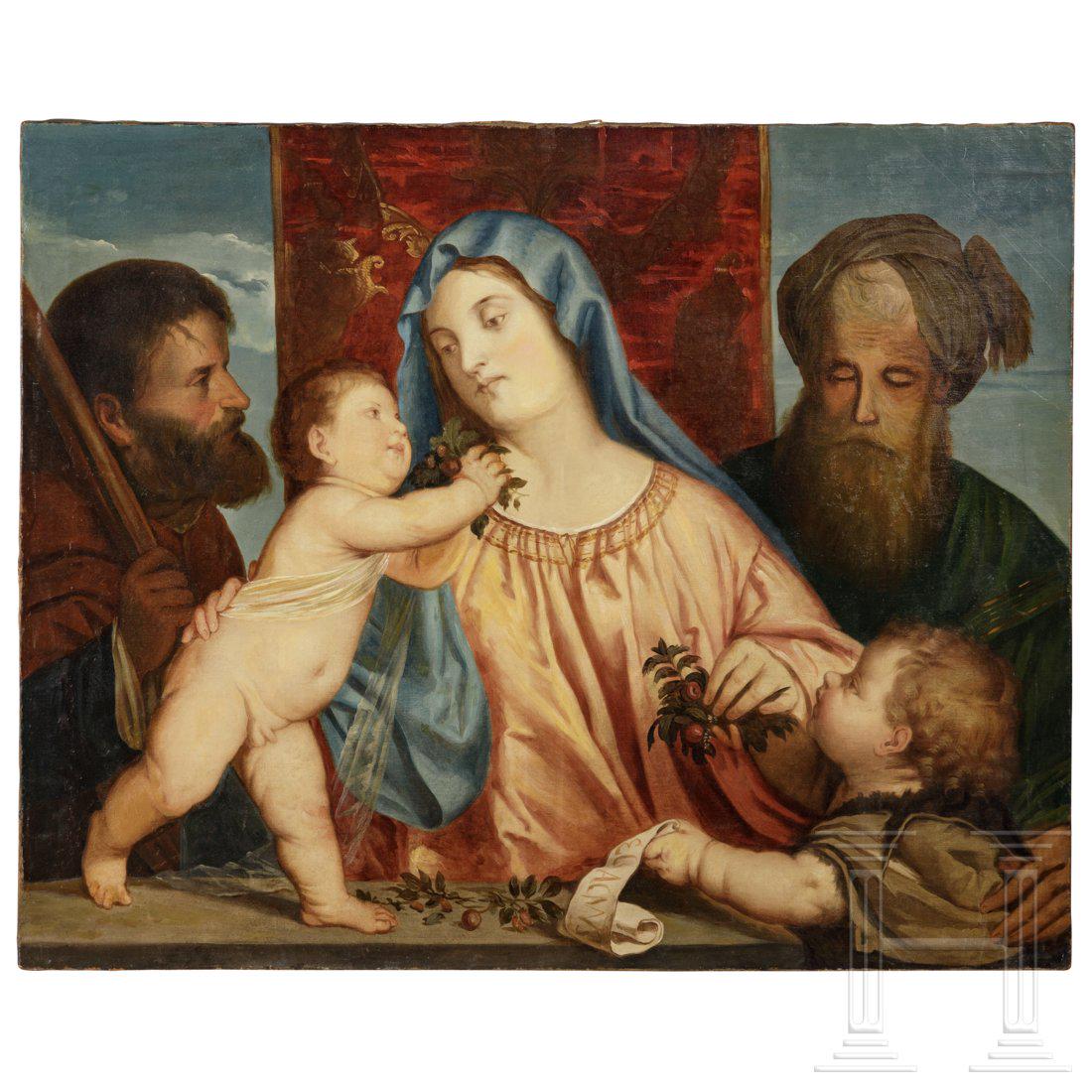 The adoration of the shepherds, in renaissance style, (1 of 3)