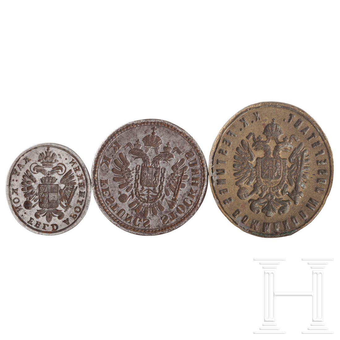 Three Austrian military seals (1 of 2)