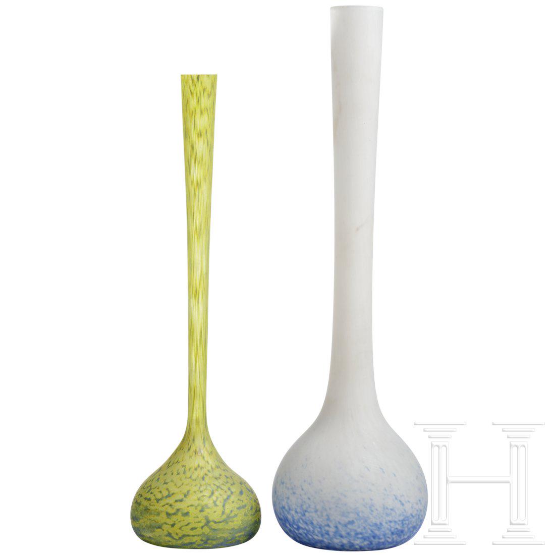 Two French Art Nouveau vases, 20th century (1 of 2)