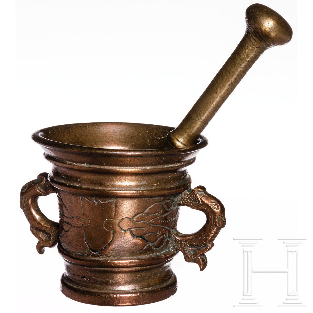 A German mortar, circa 1700 (1 of 4)